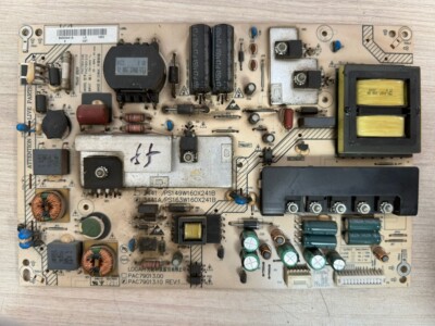 实拍原装电视海尔LE55H5R3D电源