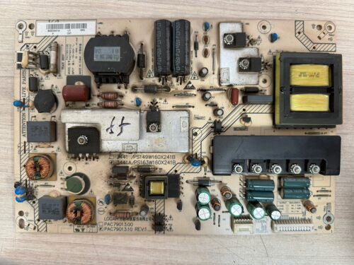 实拍原装电视海尔LE55H5R3D电源