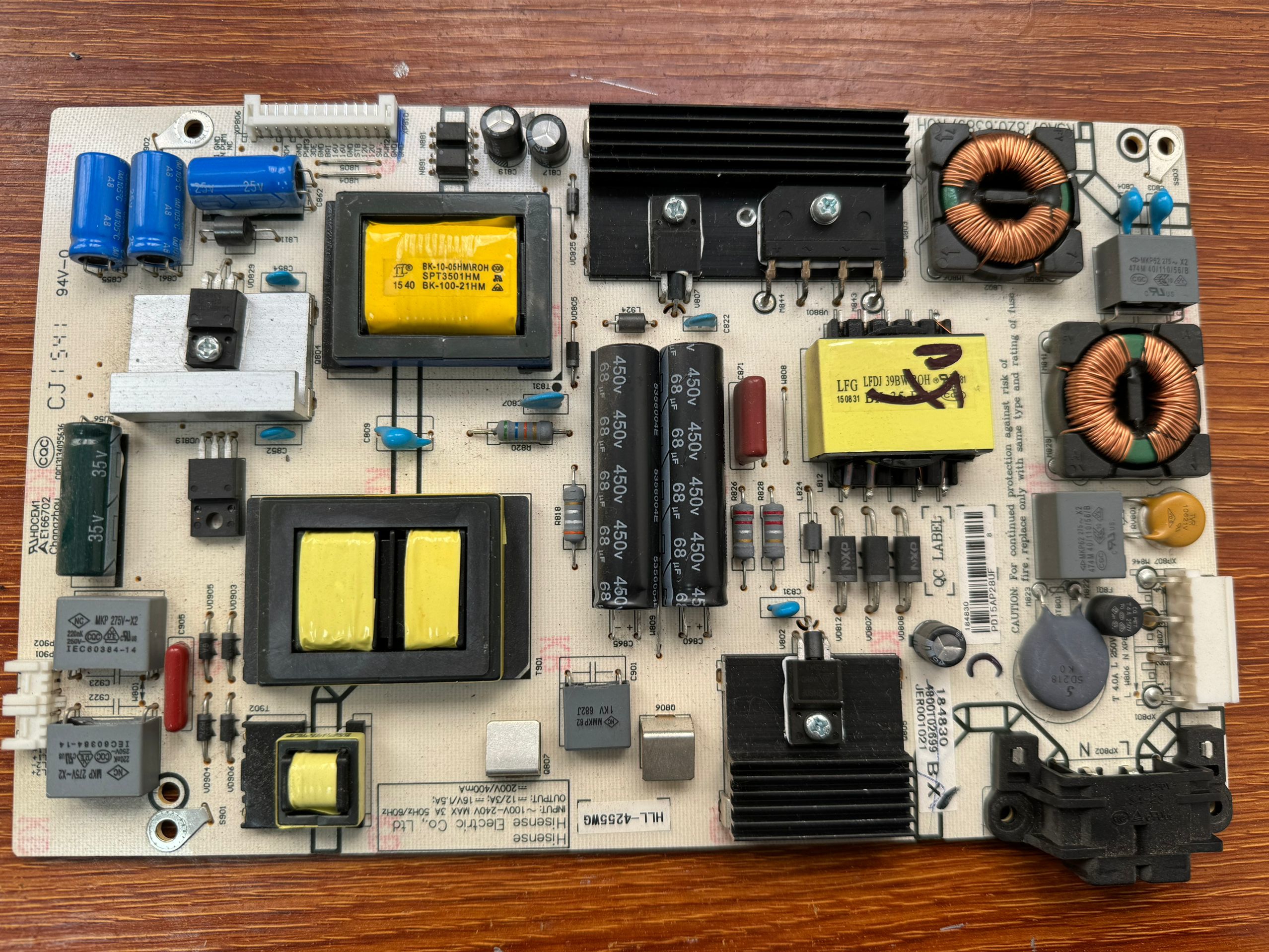 现货原装海信LED50K5100U电源板