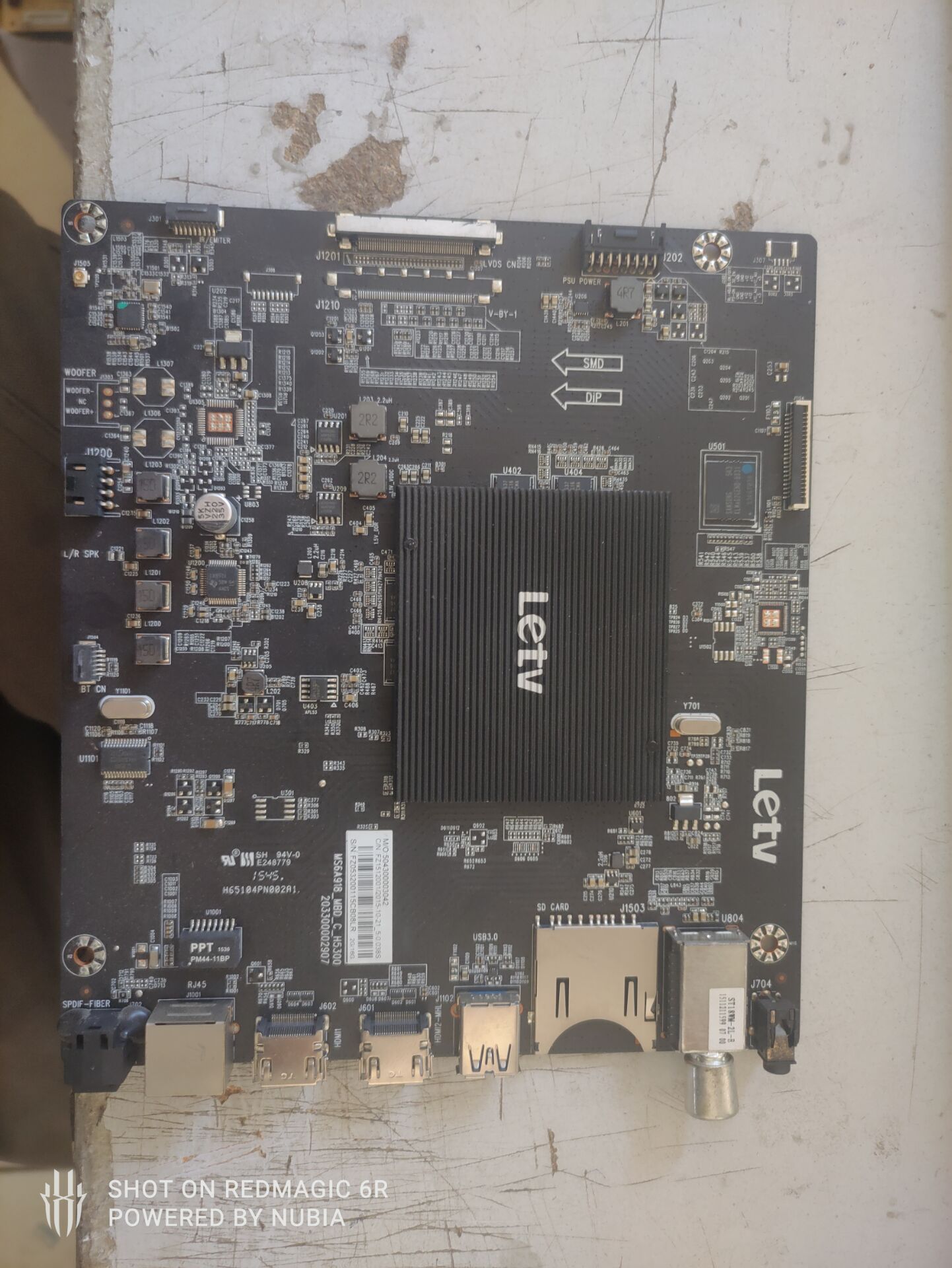 原装乐视L433LN主板MS6A918-MBD