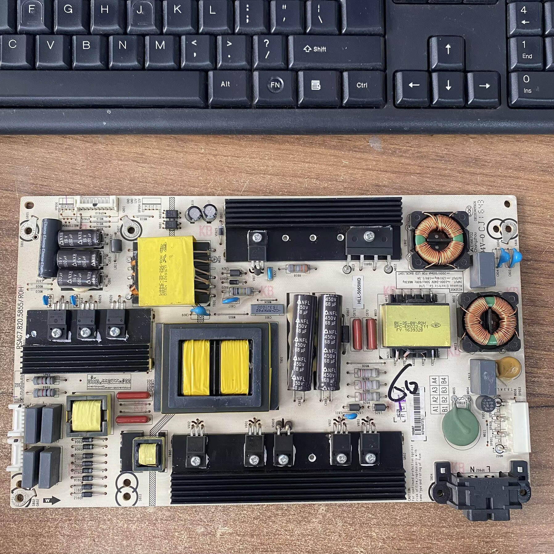 海信LED60K380U电源板RSAG7.82