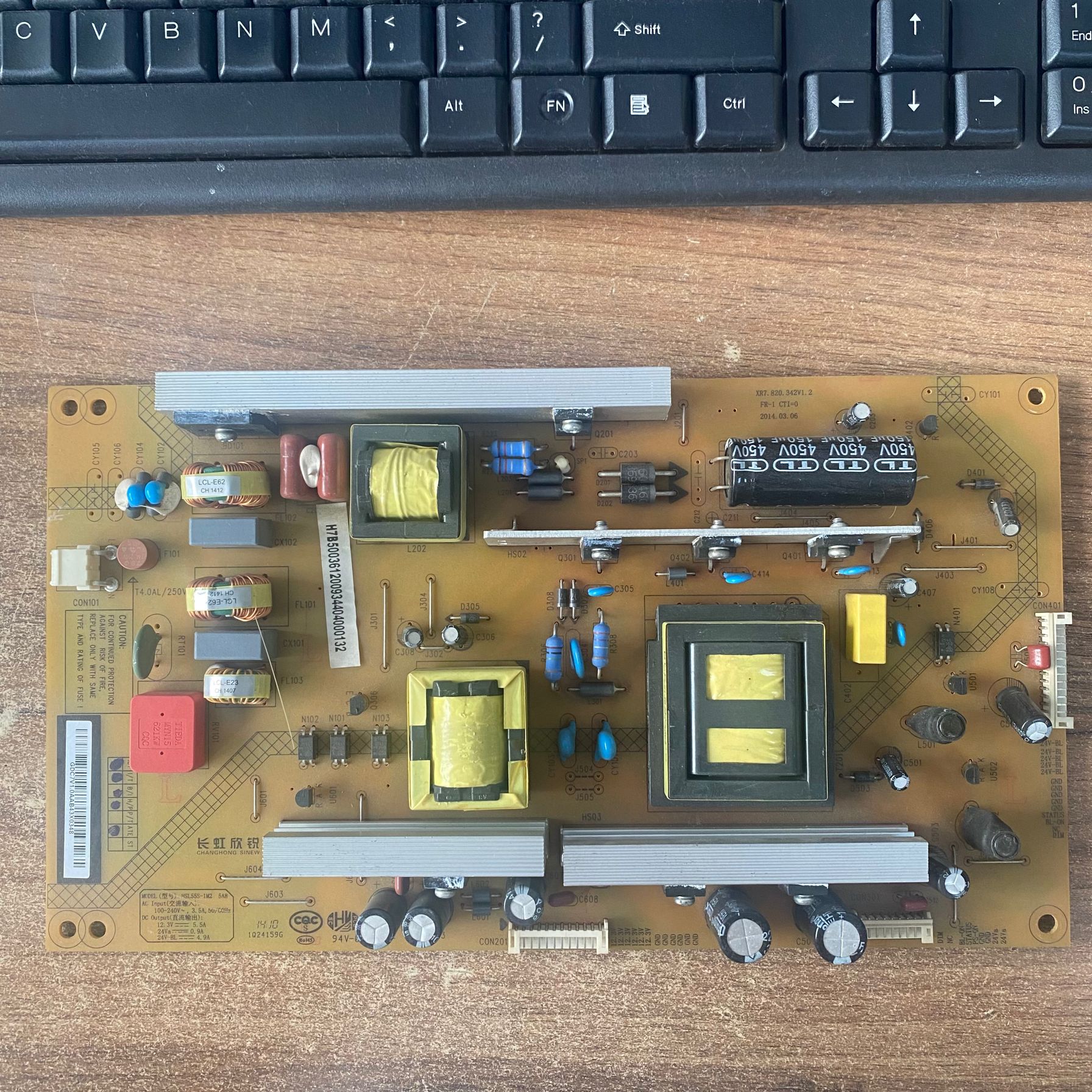 长虹55Q1R49Q1R电源板HSL55S-1