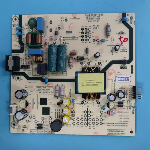 创维50A250J3电源板实物图