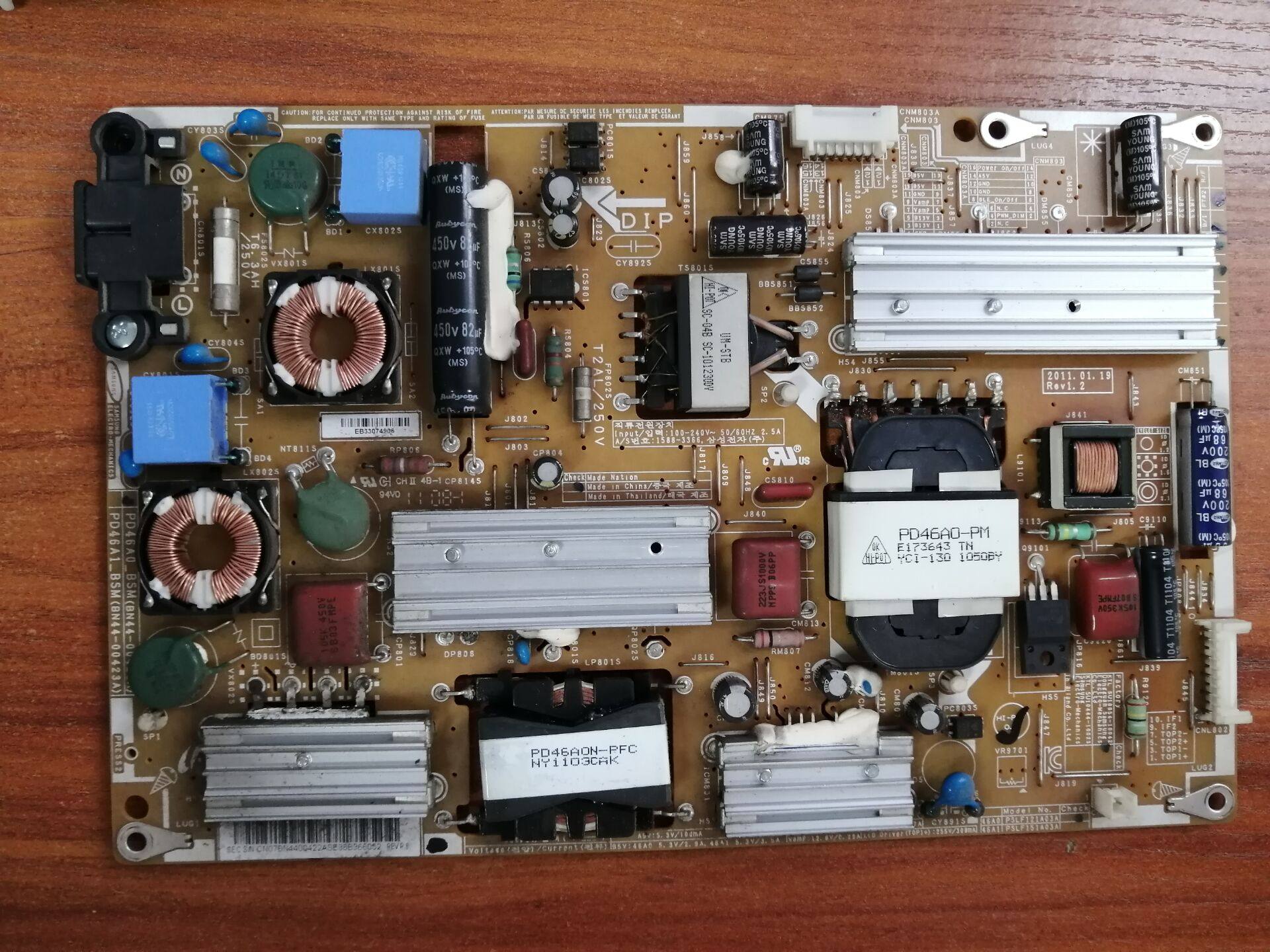 成色新原装三星UA46D5000PR电源板PD46A0_BSM BN44-00422A 现货