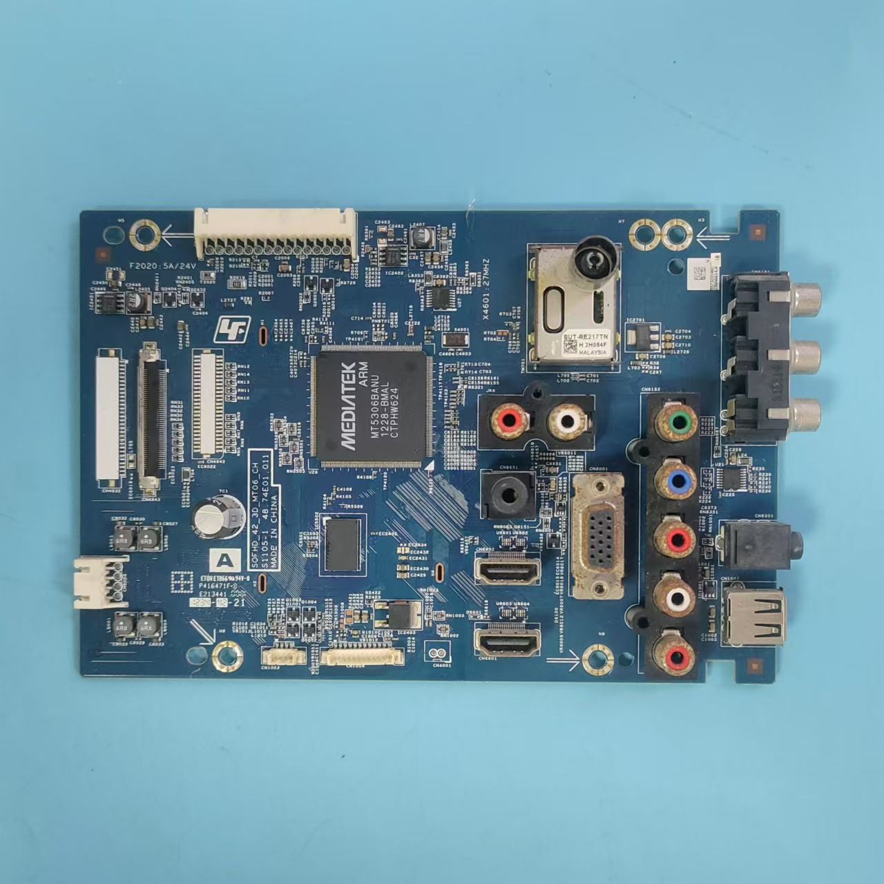 索尼KLV-46EX430主板实物图