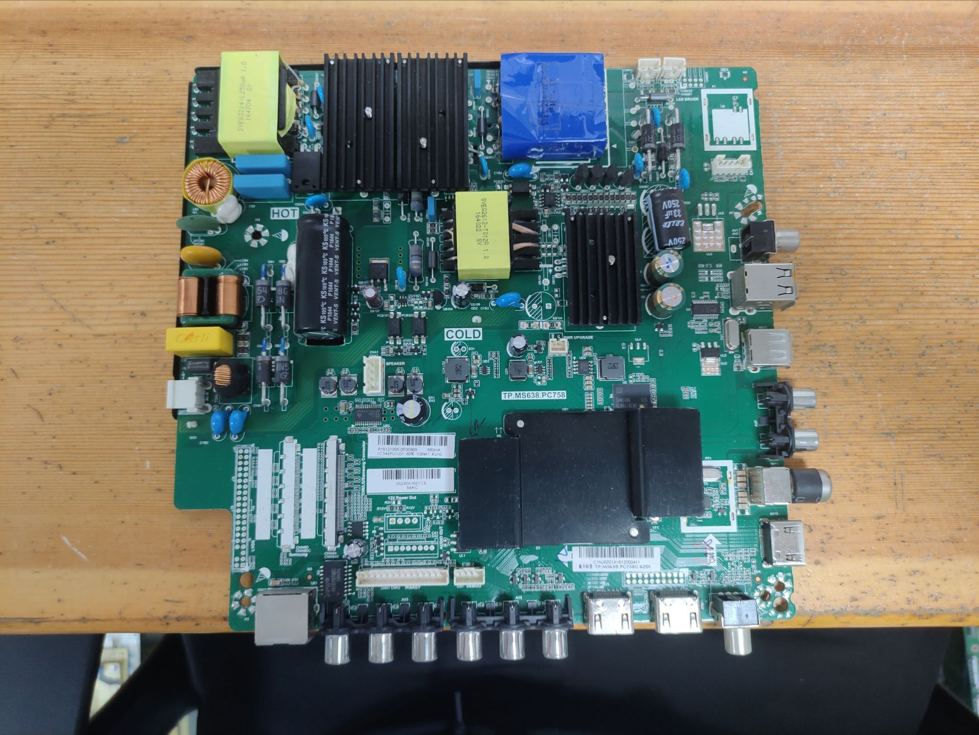 先锋LED－55U760数字主板TP。