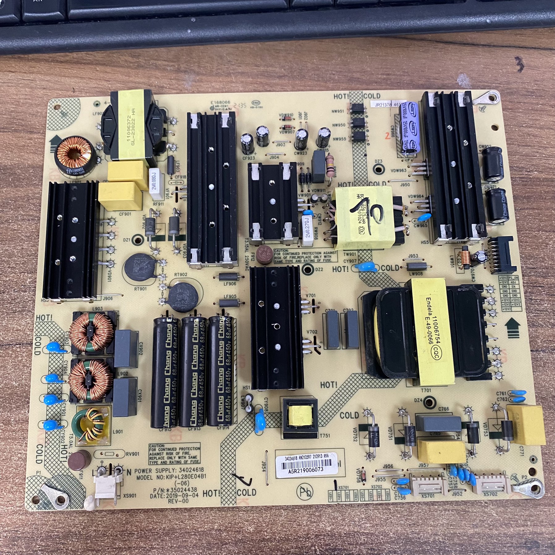 原装康佳70G3U电源板340246183