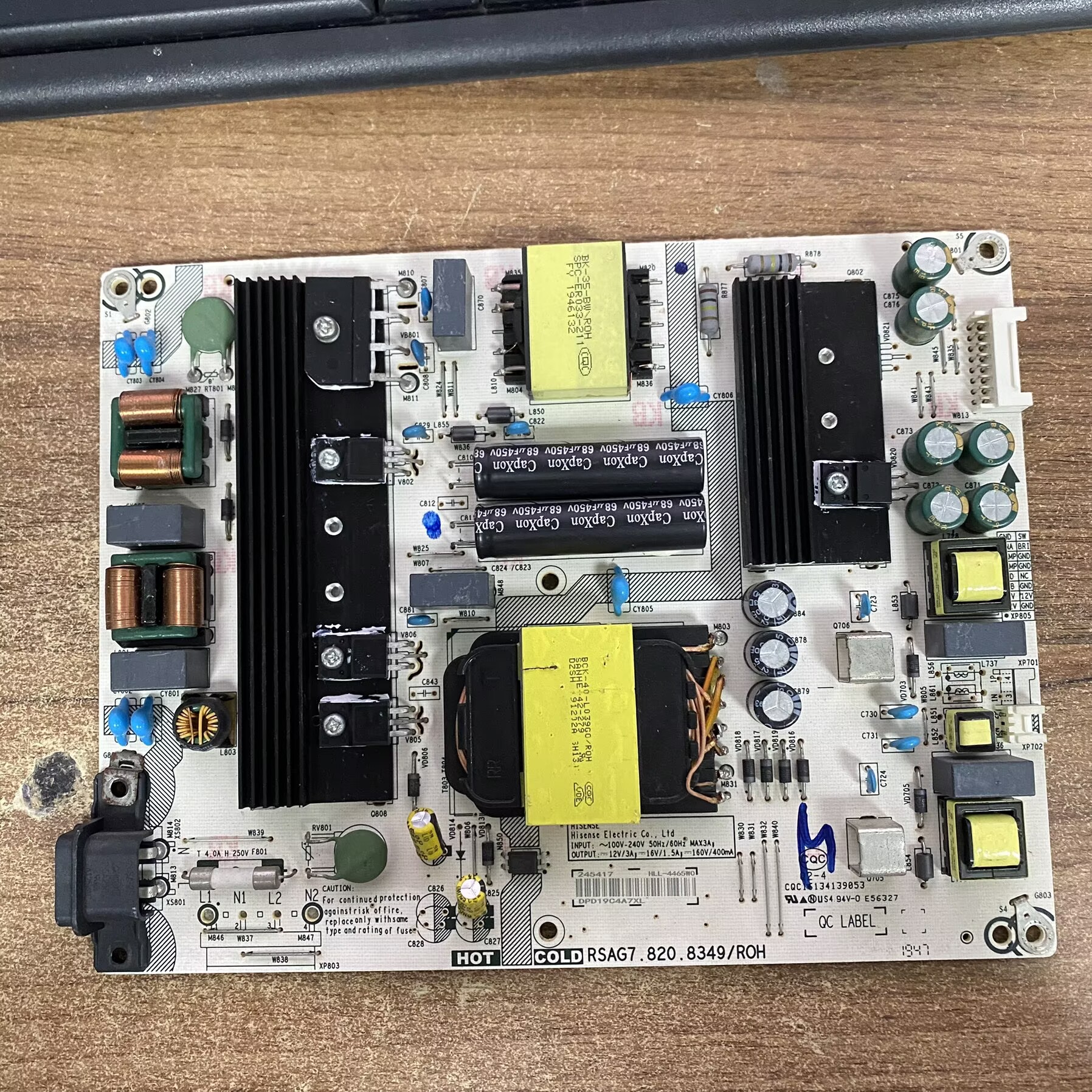 原装海信65V1A-JH65E3A电源板