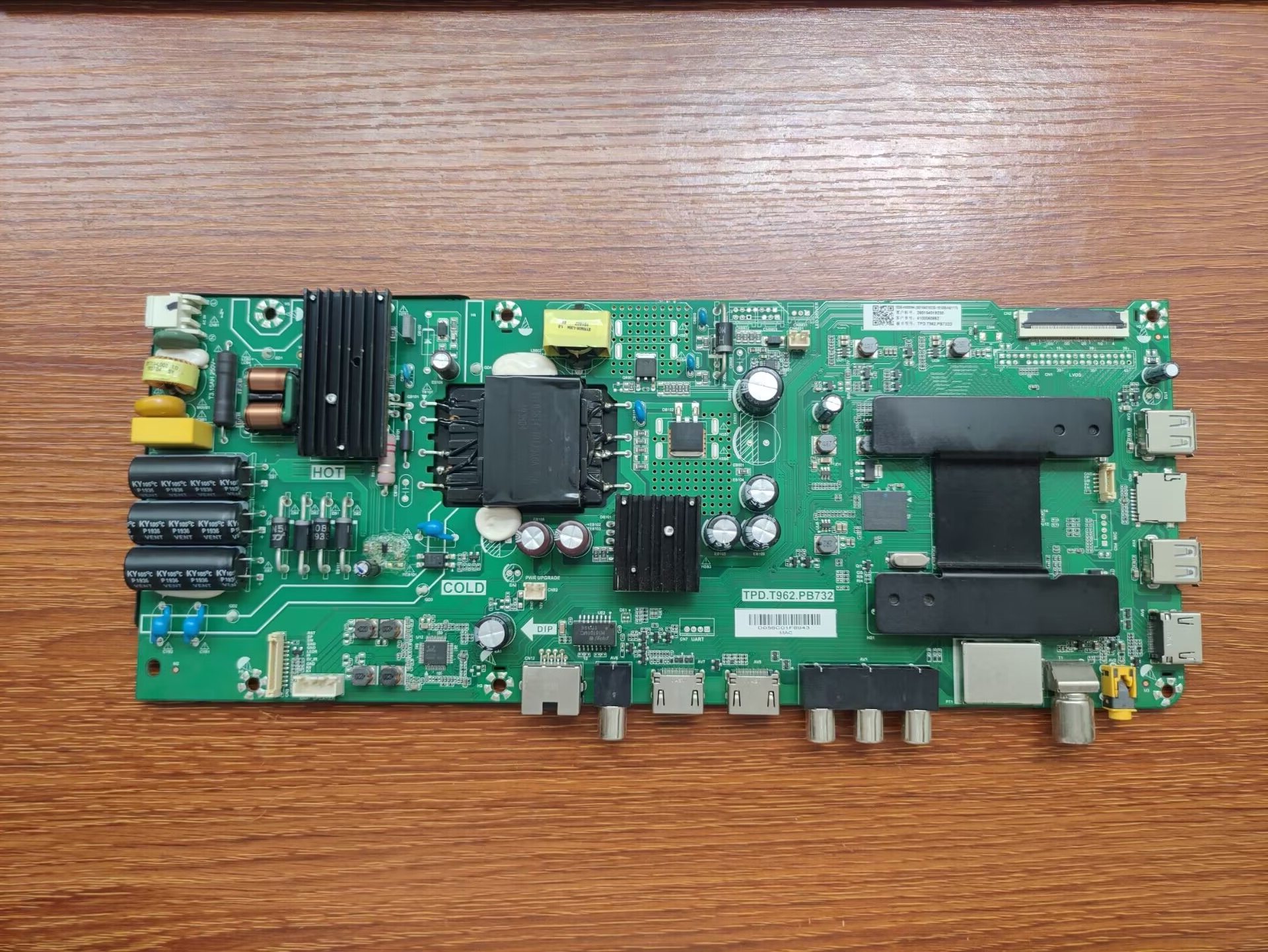 原装海尔LE43C51X主板测好发