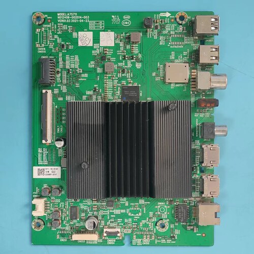 原装创维75G22主板实物图