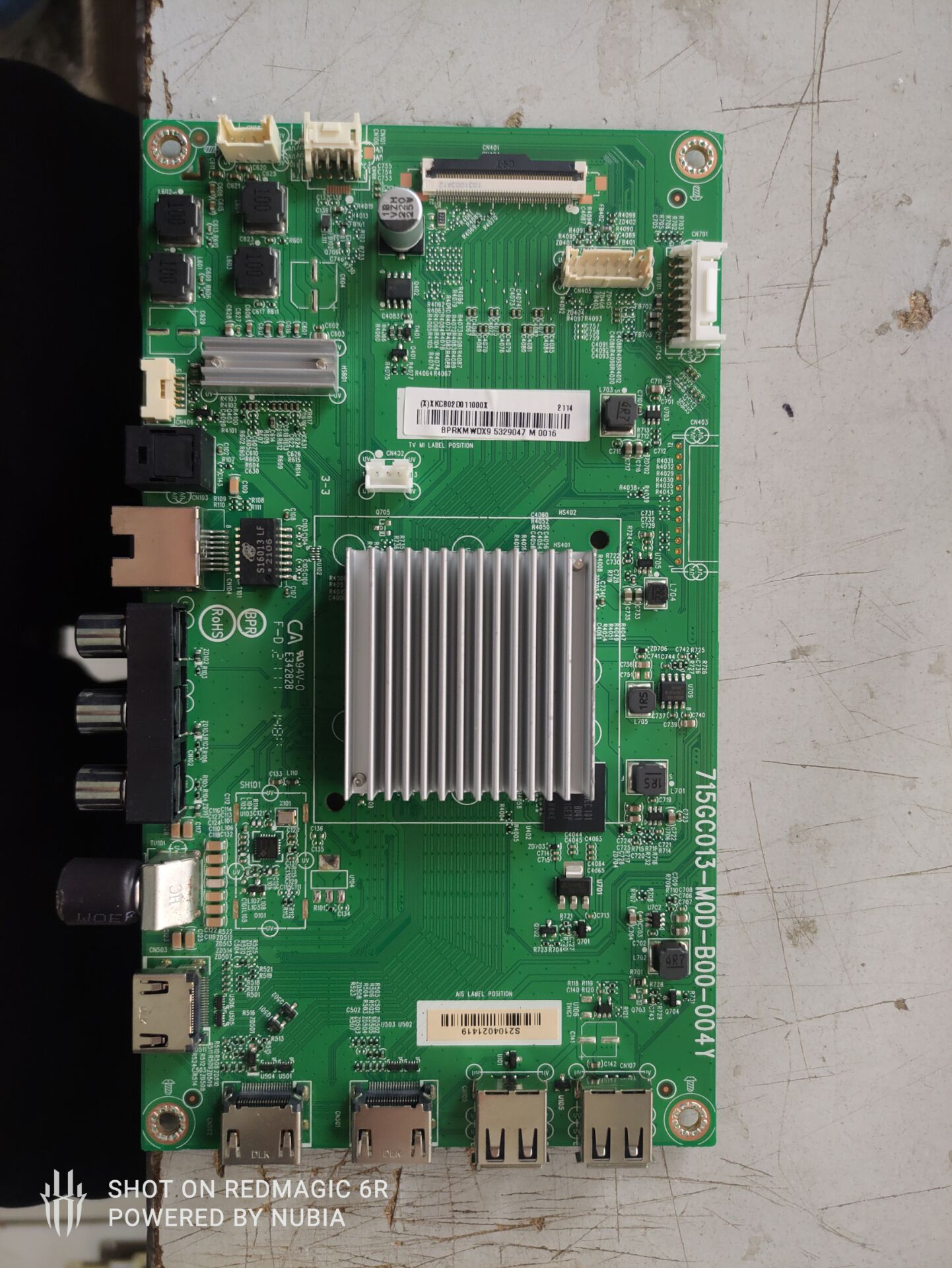 原装冠捷6513主板715GC013