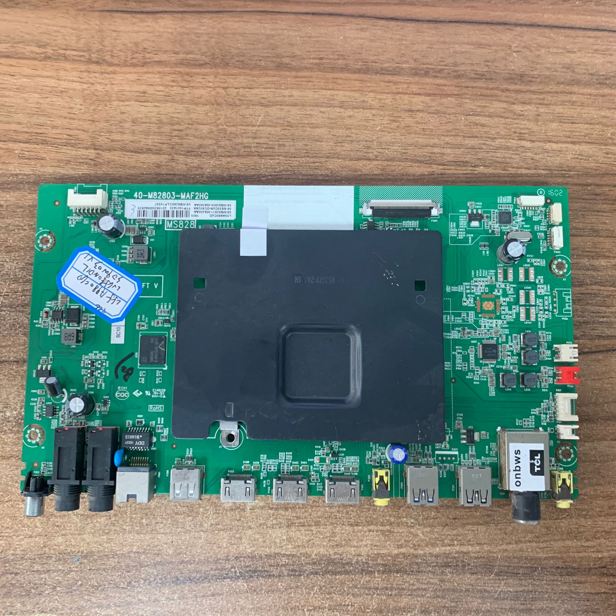 原装TCLL55A980CUD主板