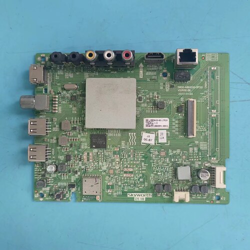 原装创维58F558V20主板实物图