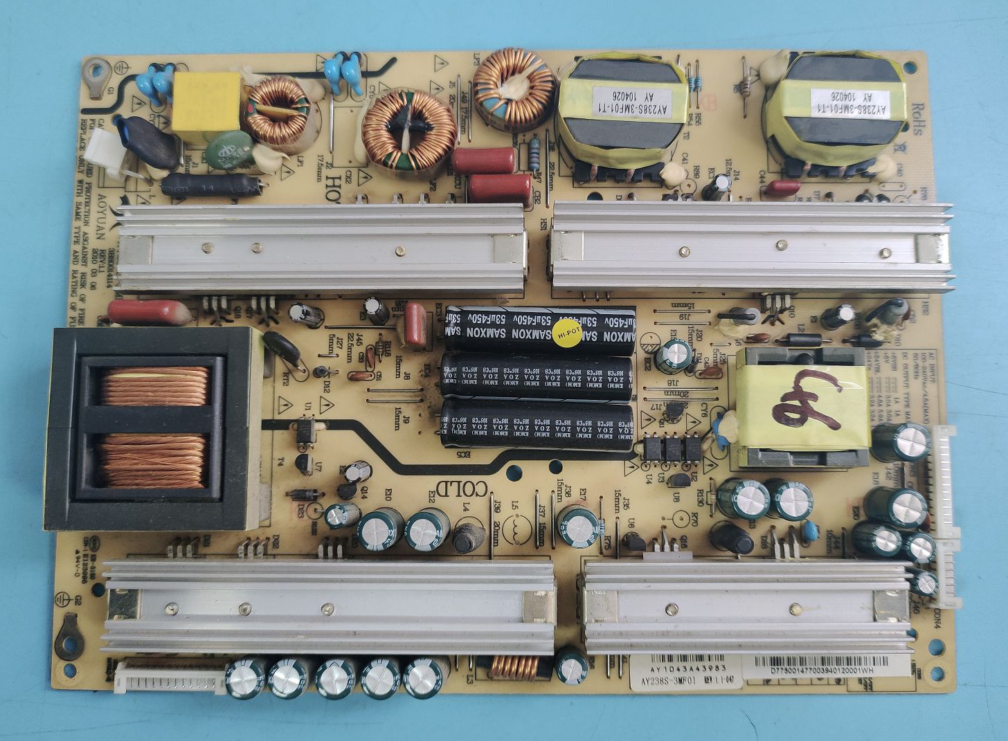 现货原装长虹iTV42839E iTV46839E电视电源板AY238S-3MF01测好发