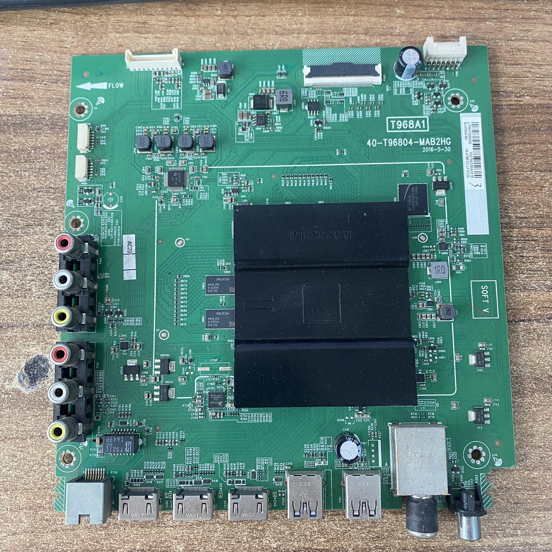 TCLL43P2-UD电视主板40-T96804-