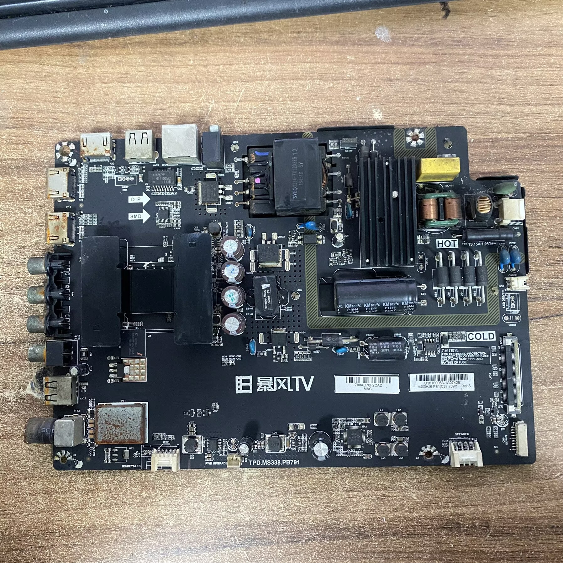 原装暴风B40C61液晶主板TPD.MS3