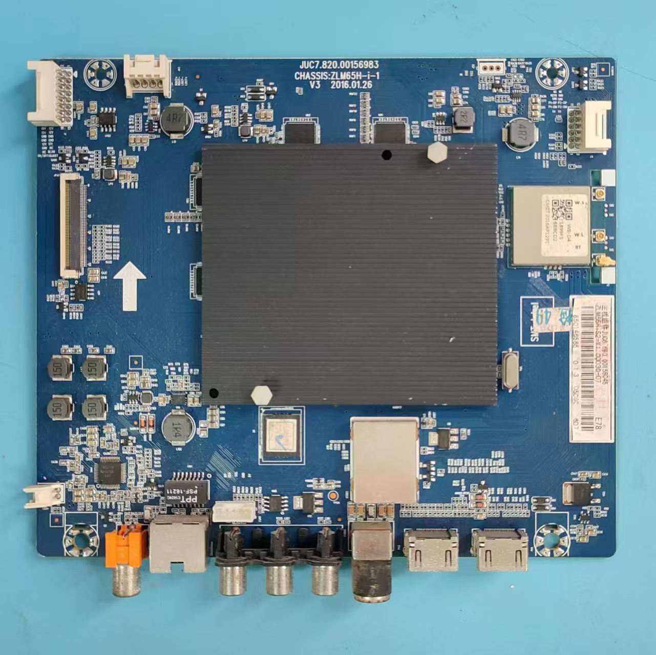 原装长虹60Q3T主板实物图