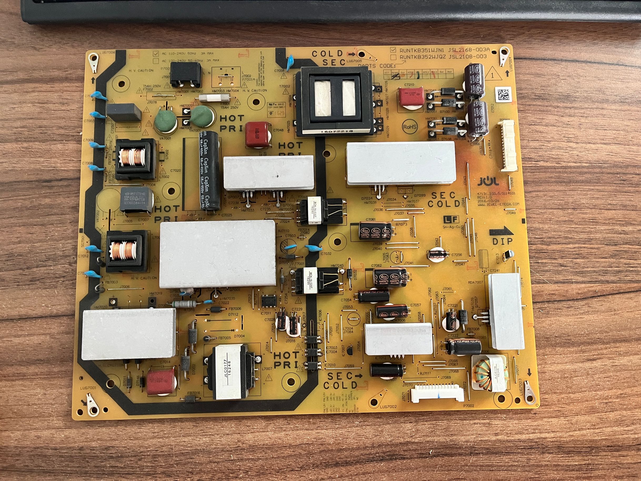 原装夏普LCD-55SU561A电源