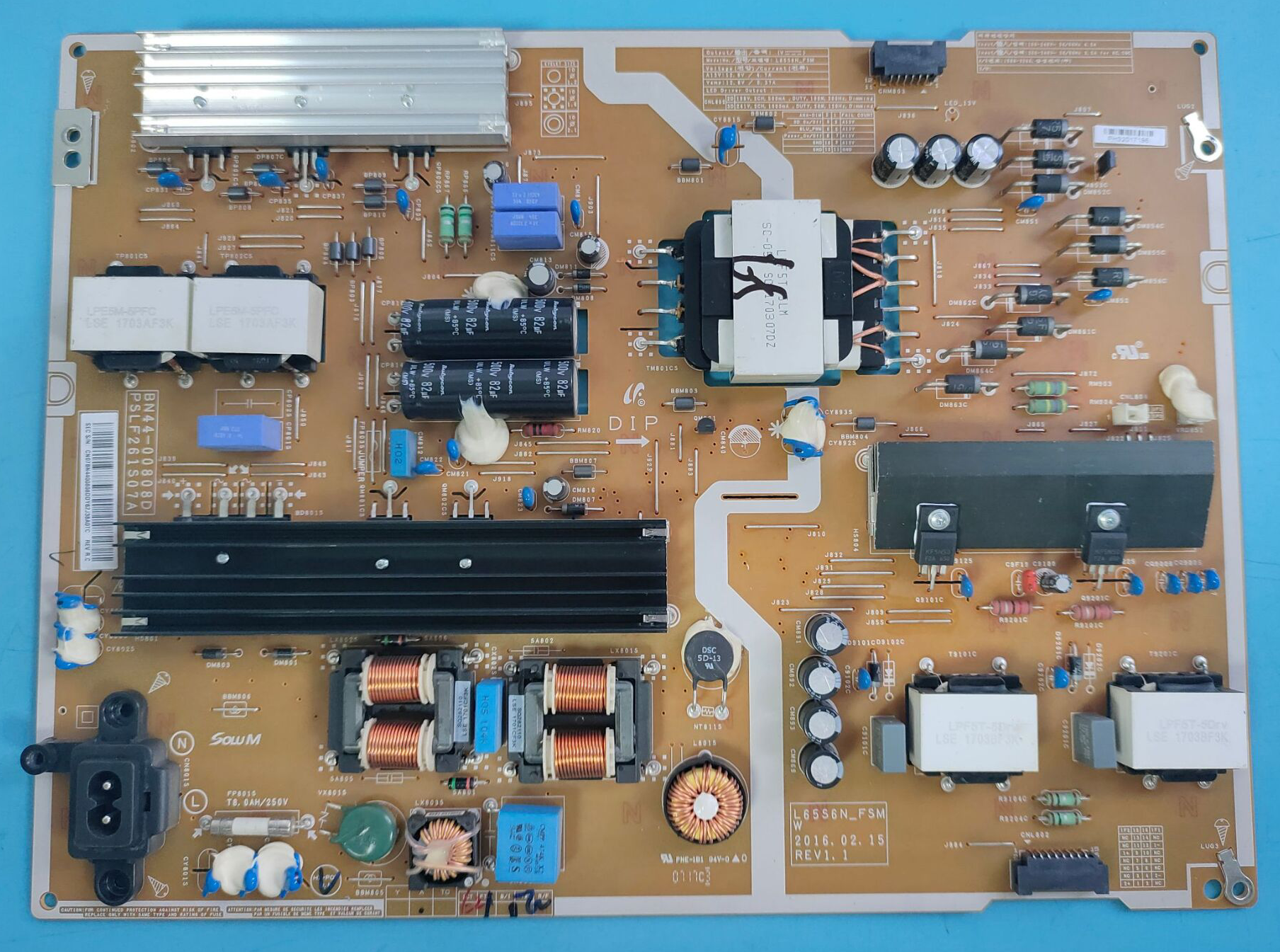 三星UA65KU/MU/6880电源板