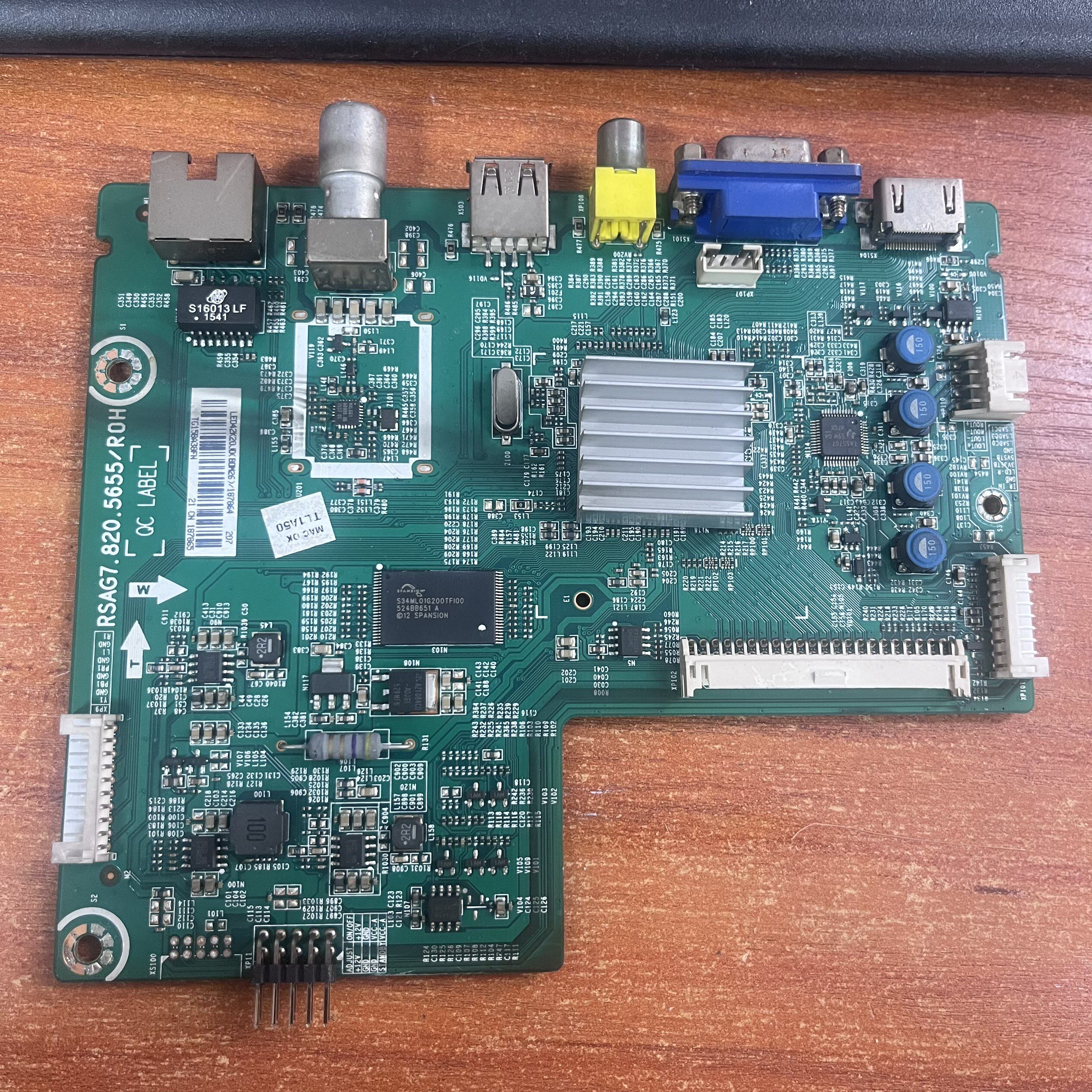 主板RSAG7.820.5655屏HD416DF-E0