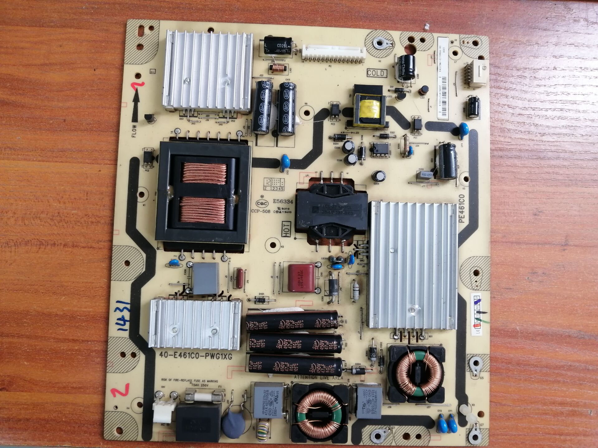 TCLL55V7300A-3D电源板40-E46