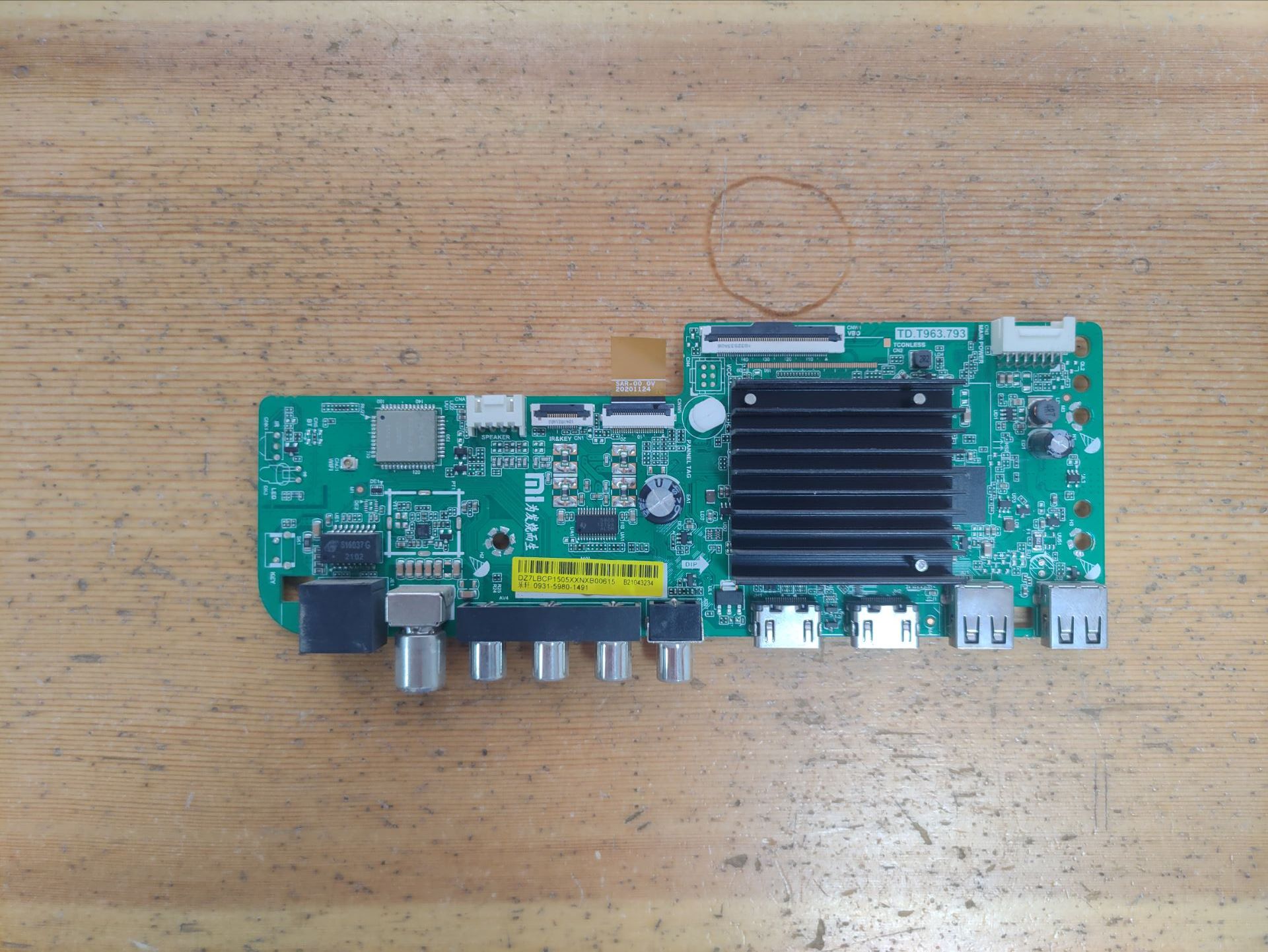 小米L75M7-EA主板TD.T963.793