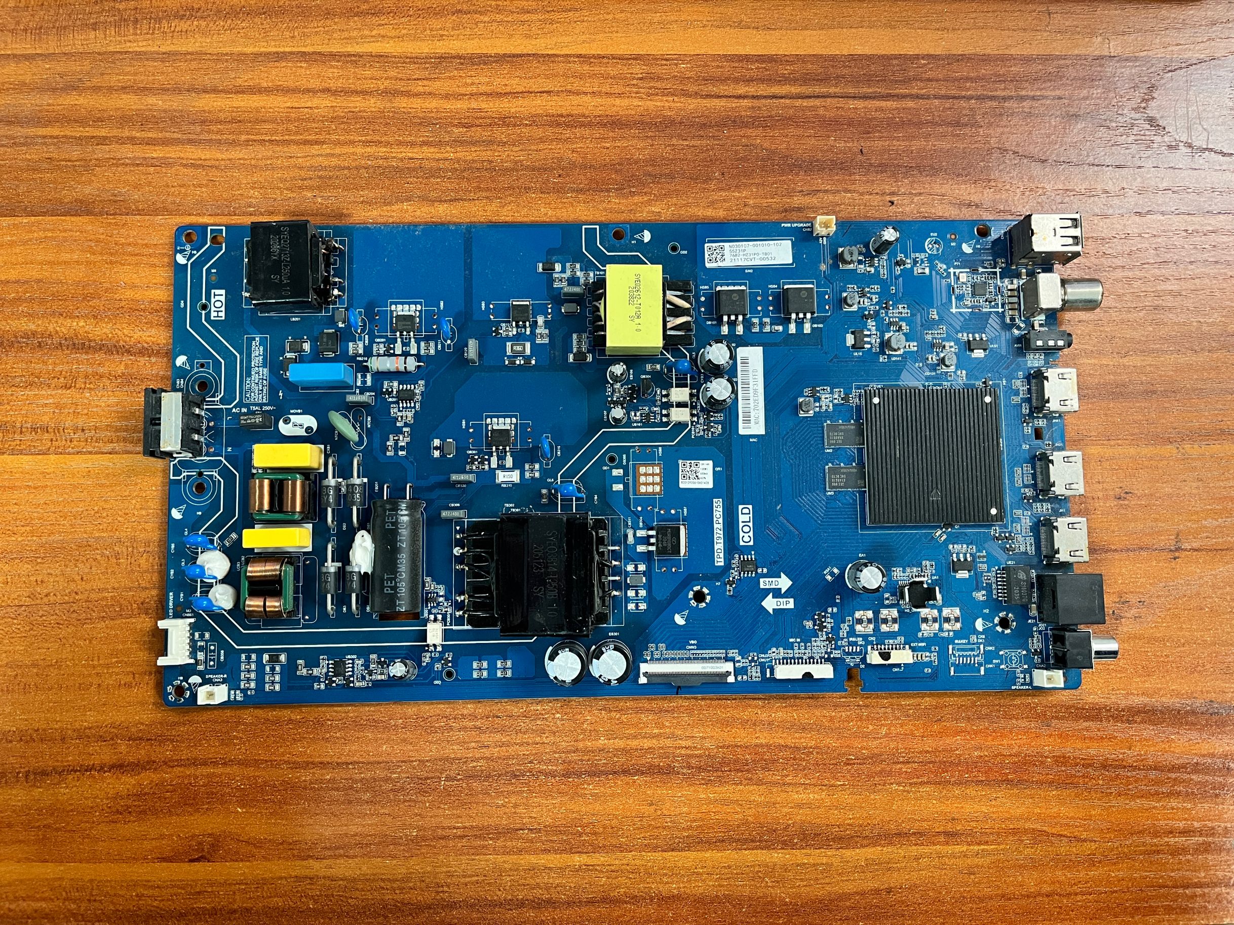 原装PPTVG55主板TPD.T972.P