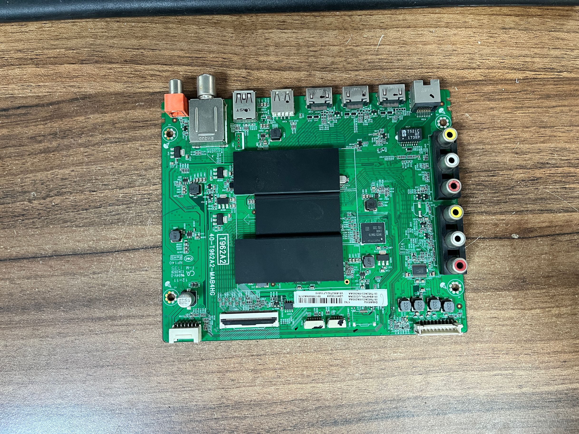 原装TCLD49A630U主板