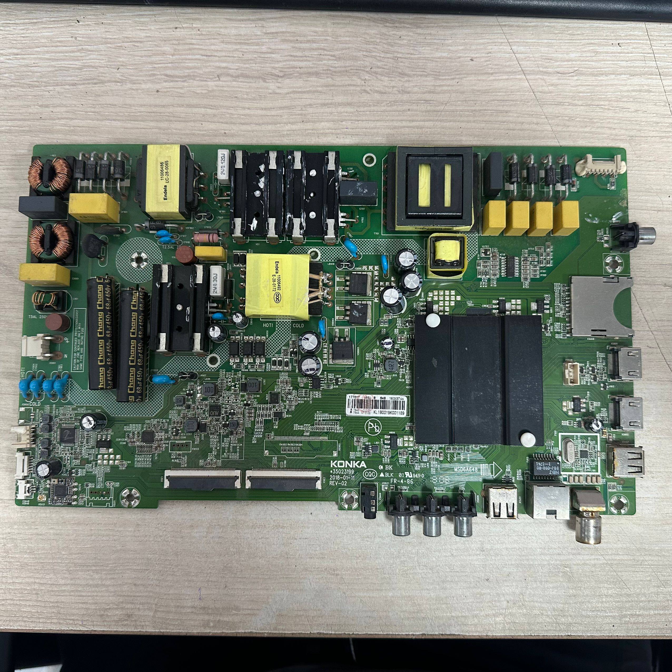 康佳LED55K5100主板35023199图片