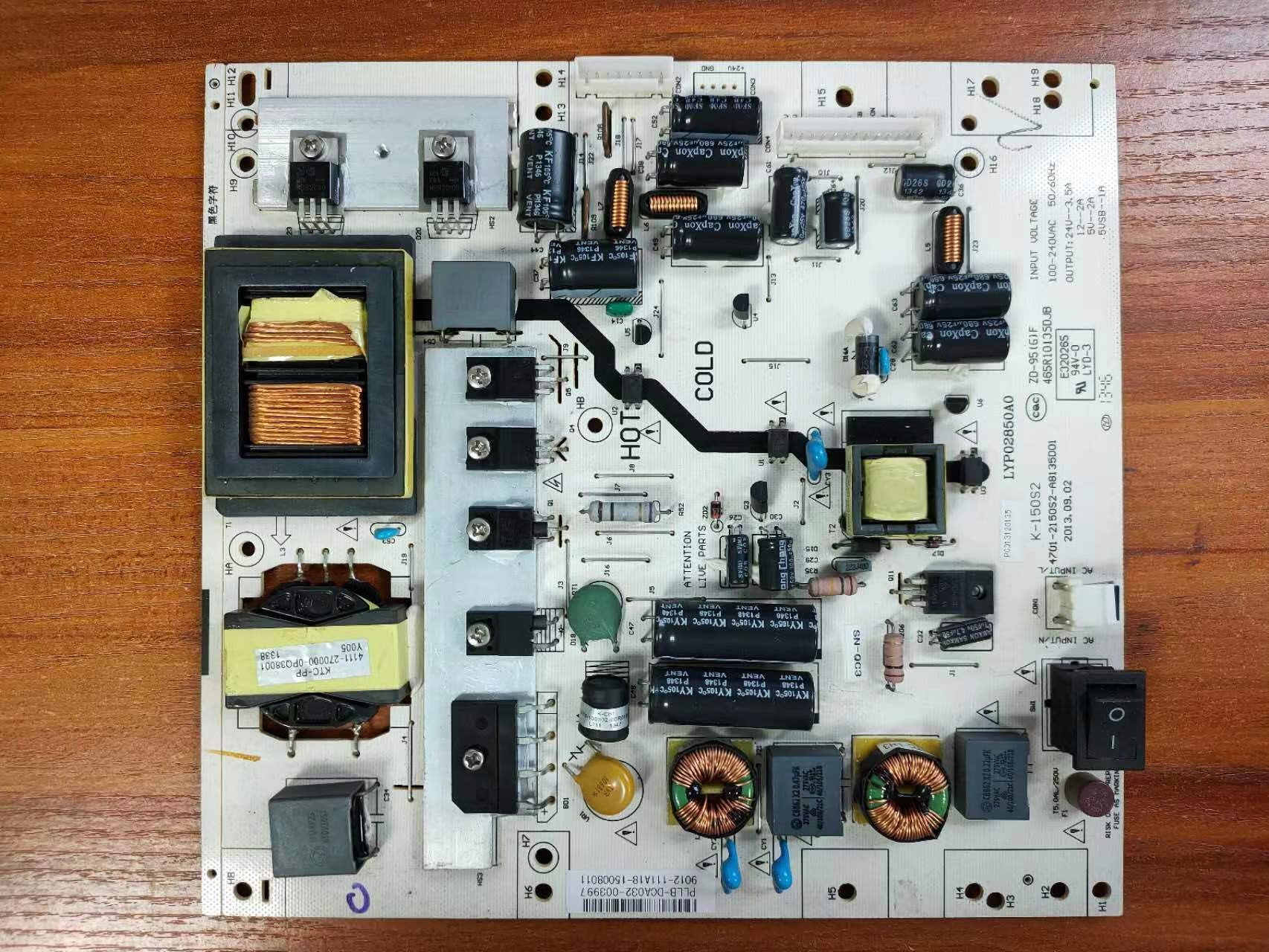 TCLLE42D8800电源板4701-2150S2