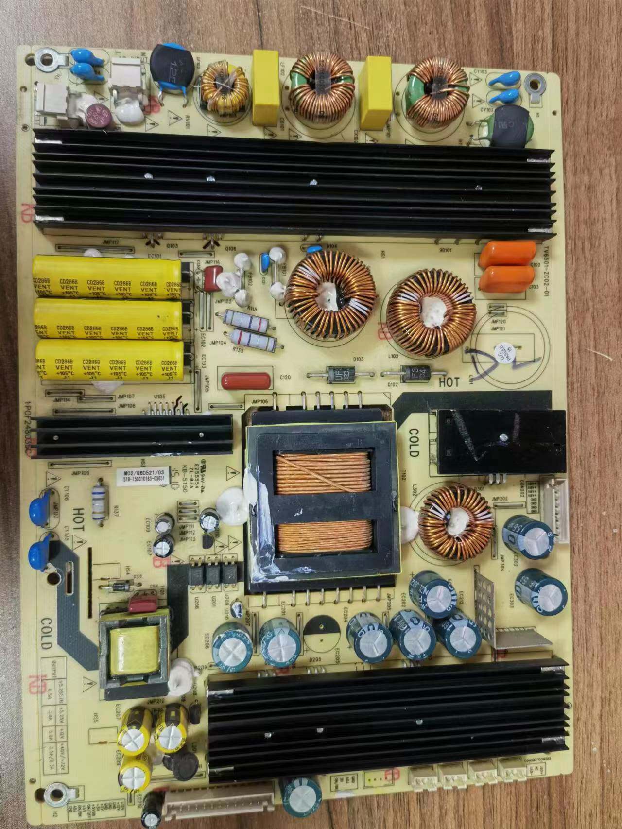 AA原装测试海尔 LS55H510X 电源板 TV6501-ZC02-01 0094006158 - 实物图