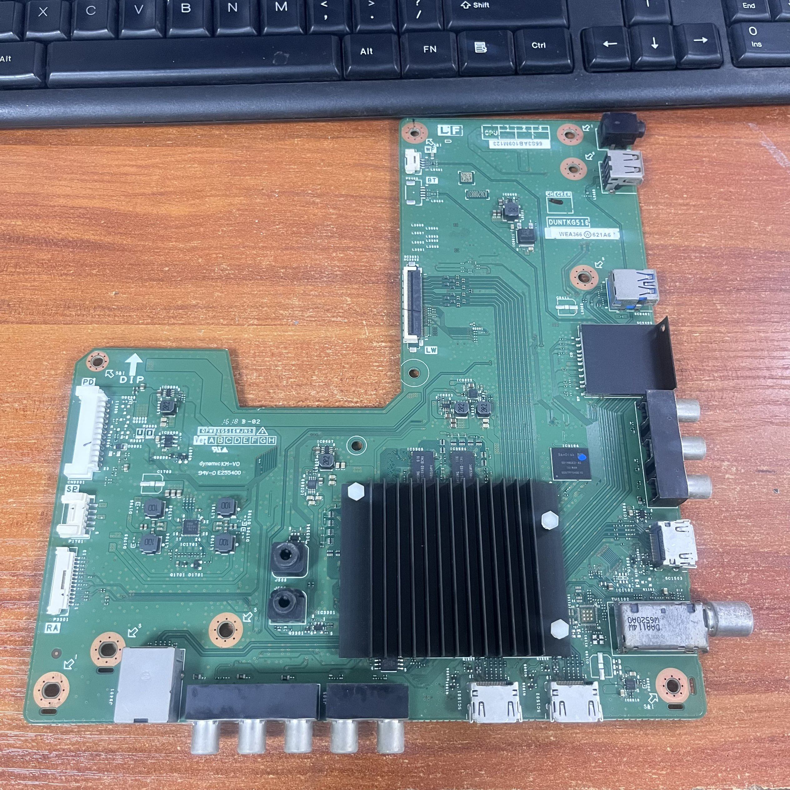 电视主板QPWBXG516WJN2配屏MA75