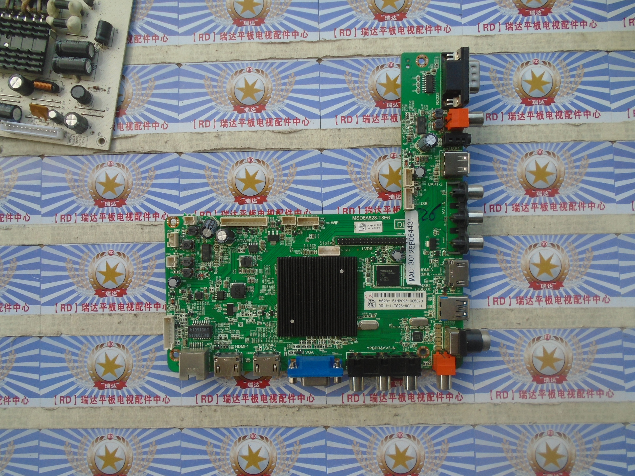 康佳LED40G120主板MSD6A628-T8E6 4704-M628T8-A1233G41屏K390WD5