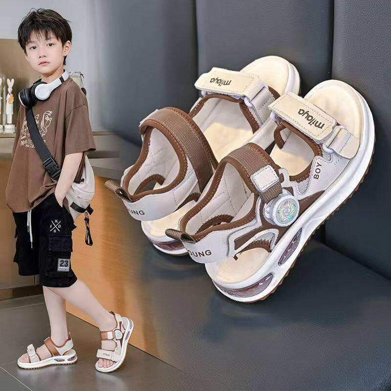 男童凉鞋2026新款夏季儿童运动沙滩鞋软底防滑轻便中大童休闲童鞋