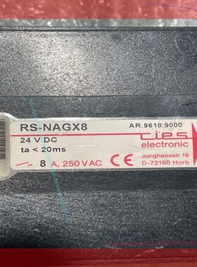 询价!德国RIESE安全继电器 RS-NAGX8 AR.9618.