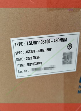 询价!全新LSLV0110S100-4ENNNM正品LS产电变频器