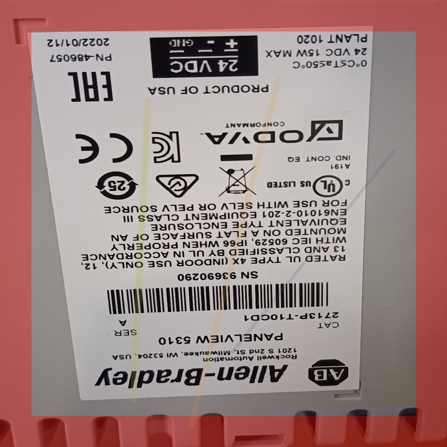 询价!AB触摸屏,2713P-T10CD1  全新原装正品