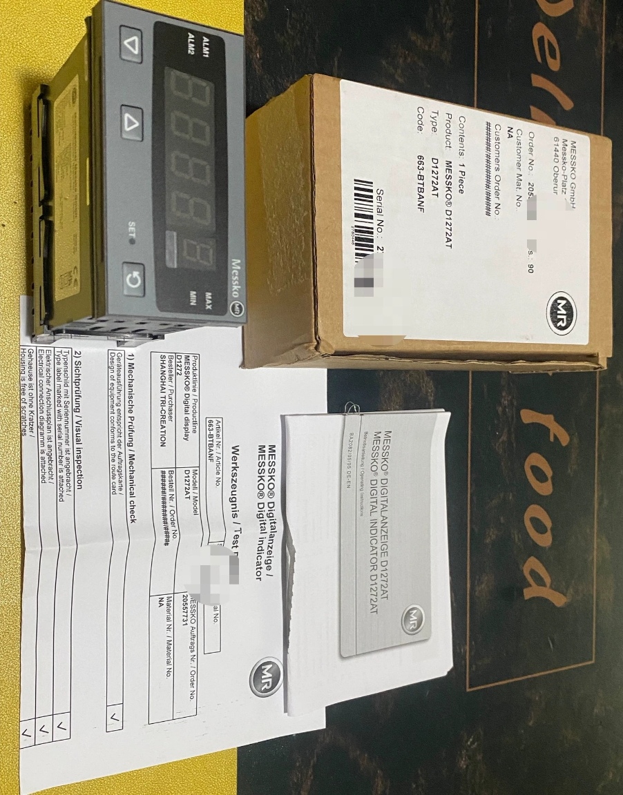 议价！  Messko D1272AT    663-BTBANF数字温控表