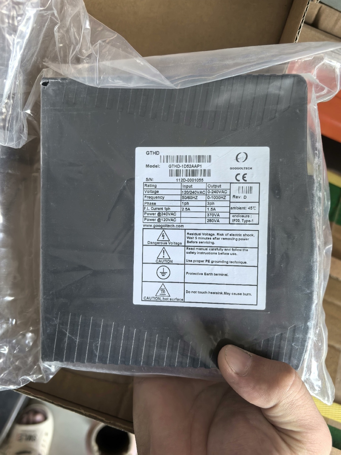 高创驱动器CDHD-1D52AAP1