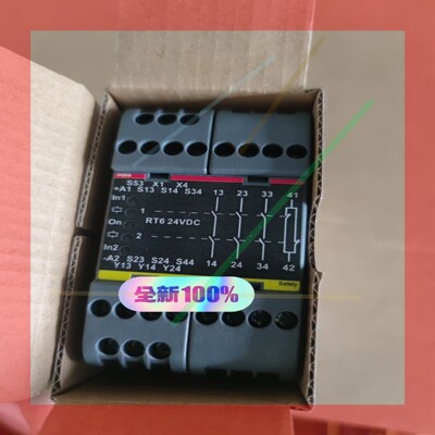 询价!RT6 24VDC 原装全新ABB安全继电器模块 2TLA010026R0000