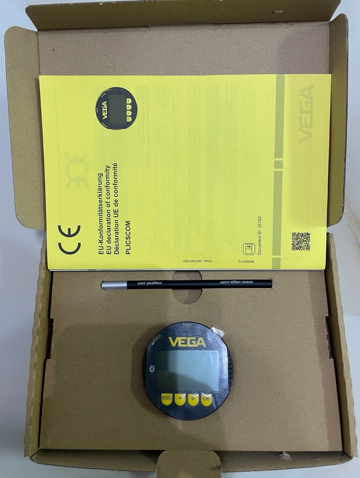 VEGA带蓝牙+调试笔全套显示模块PLICSCOM.XW仪表调试模块  议价