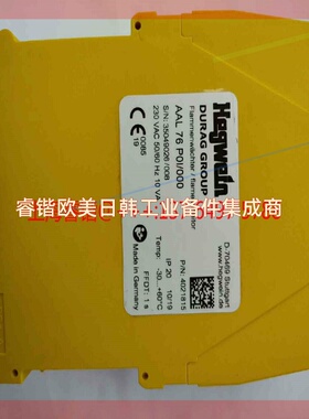 询价!AAL76全新杜拉格海格文DURAG HEGWEIN火焰继电器