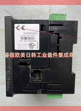 询价!尤尼康UNITRONICS触摸屏控制器VISION  V120-22-UN2