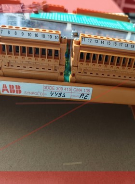 询价!ABB SYNPOL D PMS 功率管理模块.3DDE 300 415  CMA 135