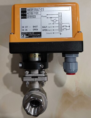 NIPPON VALVE  AM2SR105UUT–015  AC110V/220V电动球阀都有 议价