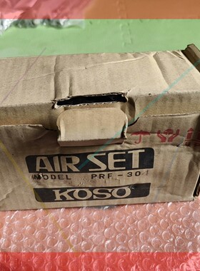 日本KOSO工装PRF304空气过滤减压阀,全新原包装 议价