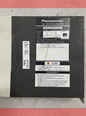 询价!Panasonic MSDA023A2A26 AC SERV