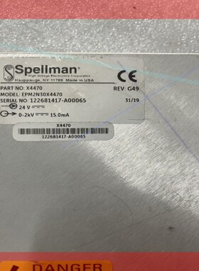 询价!SPELLMAN EPM2N30X4470 X4470