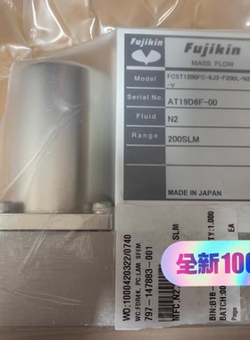 797-147883-001  Fujikin流量计 FCST1200FC-6J3-F200L-N2-U-V