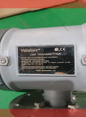 询价!walsn流量计CMF-US-S01008021M101E1